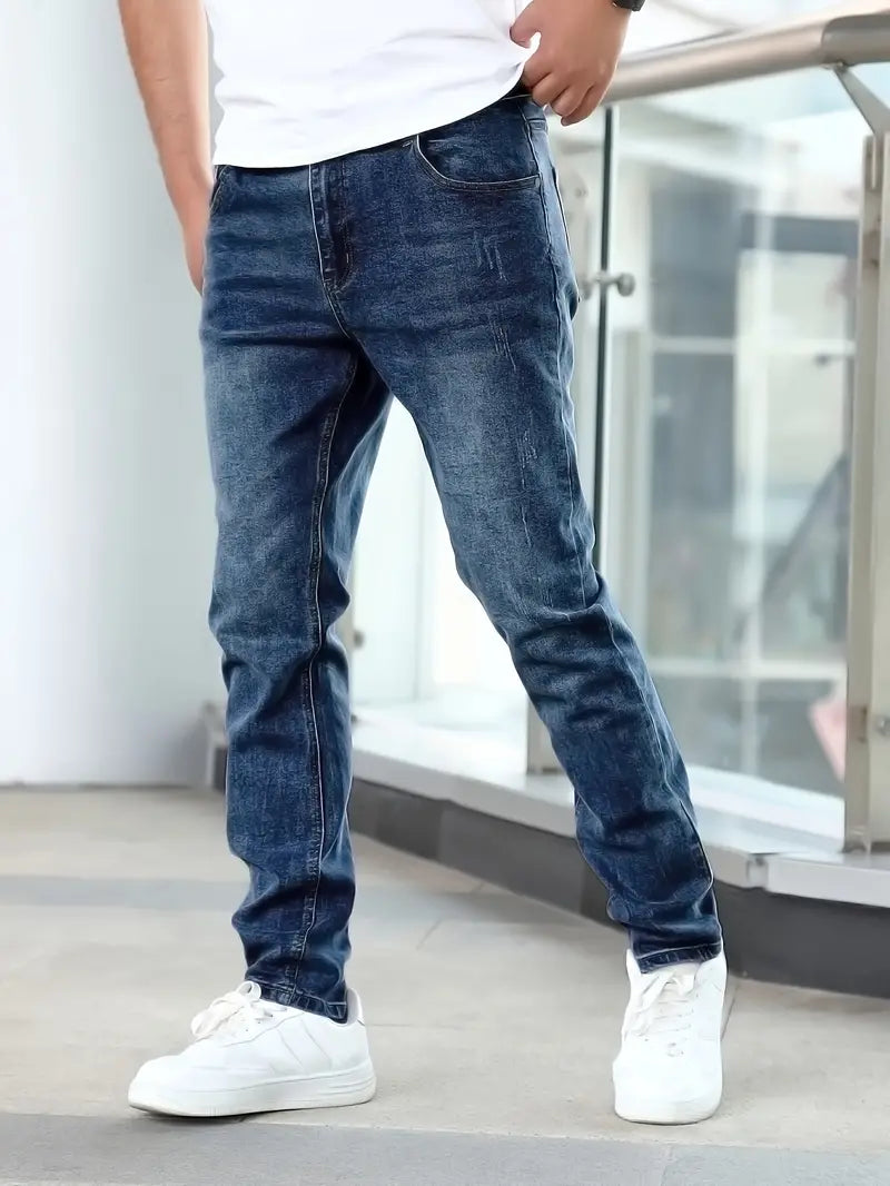 Casual Stylish Men's Jeans - Liam-Blue-XS-State of Style
