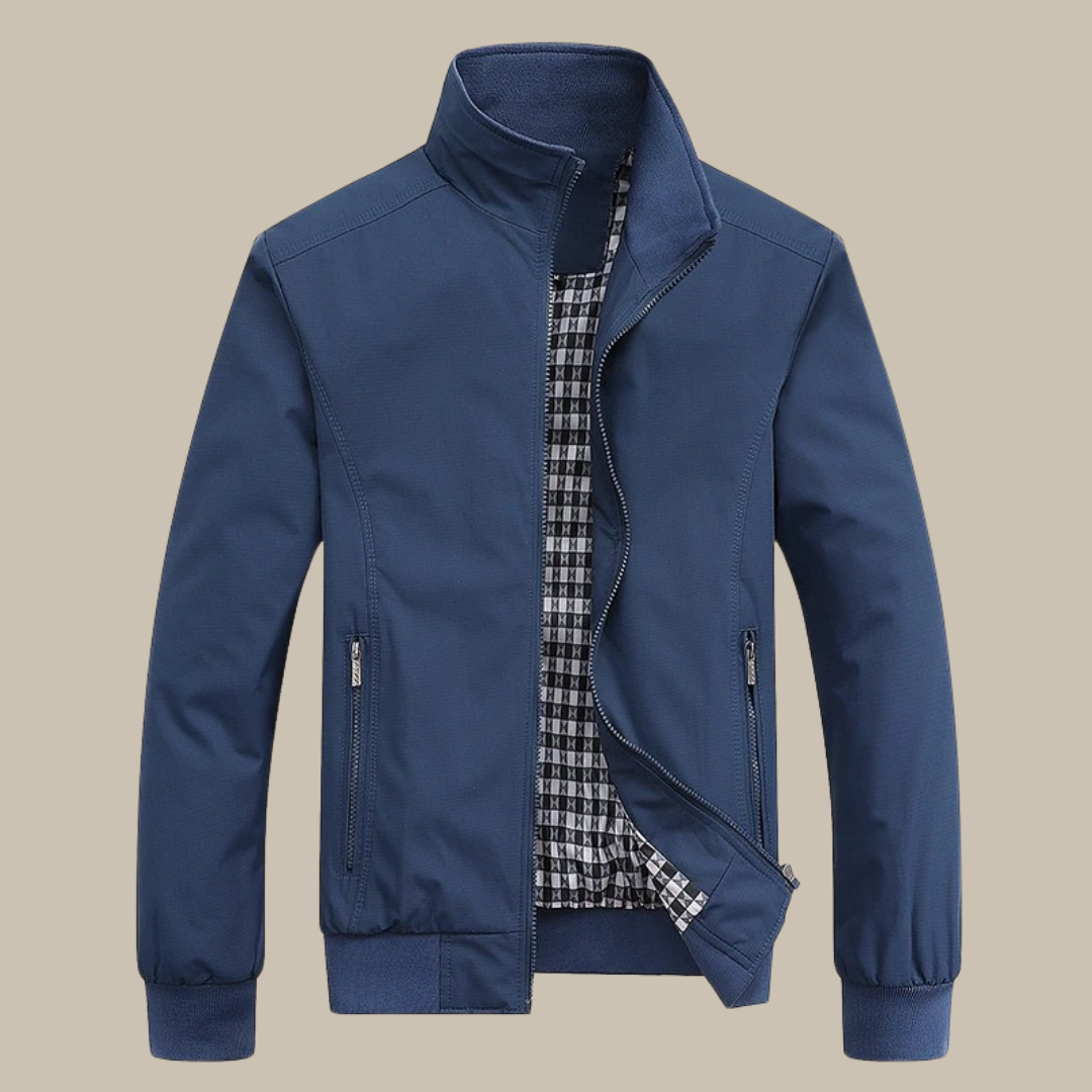 Casual Summer Jacket - Alex-Blue-S-State of Style