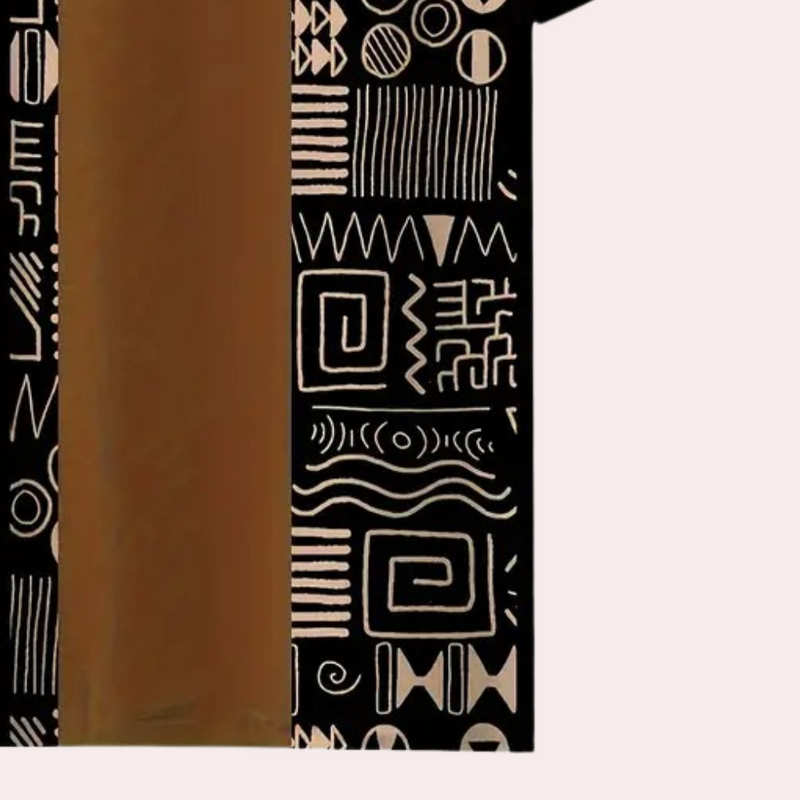 Casual T-Shirt with Colour Blocks for Men - Milo-S-State of Style