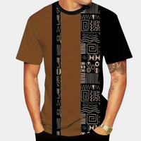 Casual T-Shirt with Colour Blocks for Men - Milo-S-State of Style