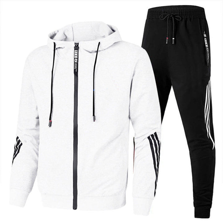 Casual Tracksuit - Ethan-White-S-State of Style