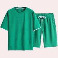 Casual Two-Piece Summer Set for Men - Jules-Green-S-State of Style