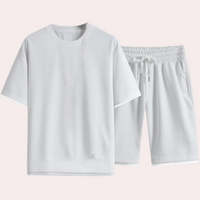 Casual Two-Piece Summer Set for Men - Jules-White-S-State of Style