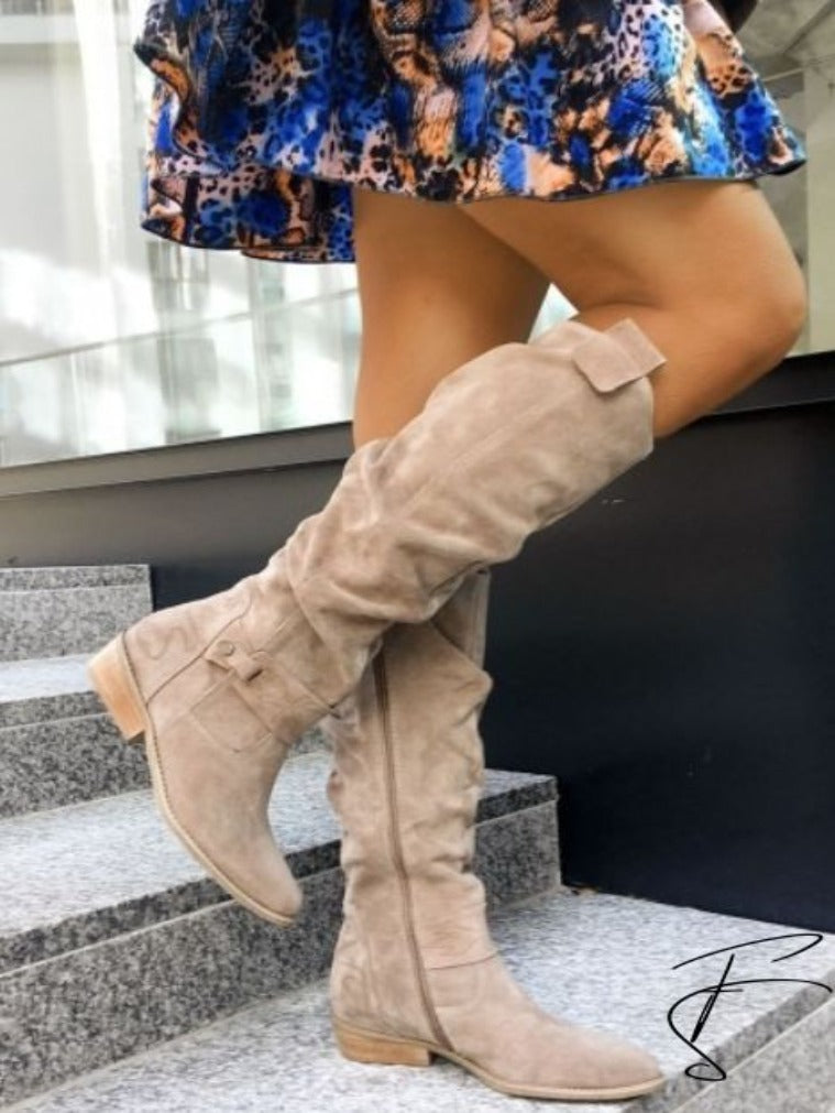 Casual Women's Boots - Sophie-Beige-34-State of Style