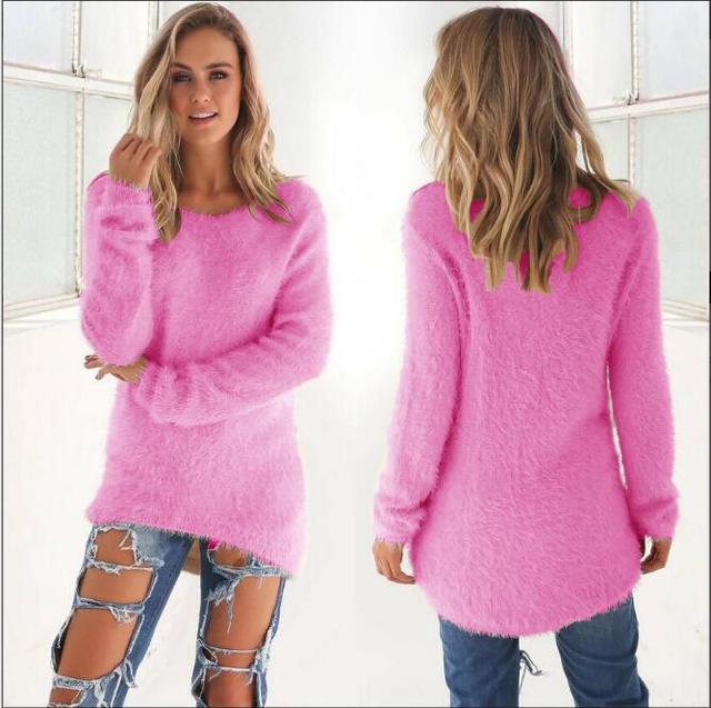 Casual Women’s Jumper - Ella-Pink-S-State of Style