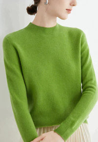Casual Women's Sweater - Livia-Green-M-State of Style
