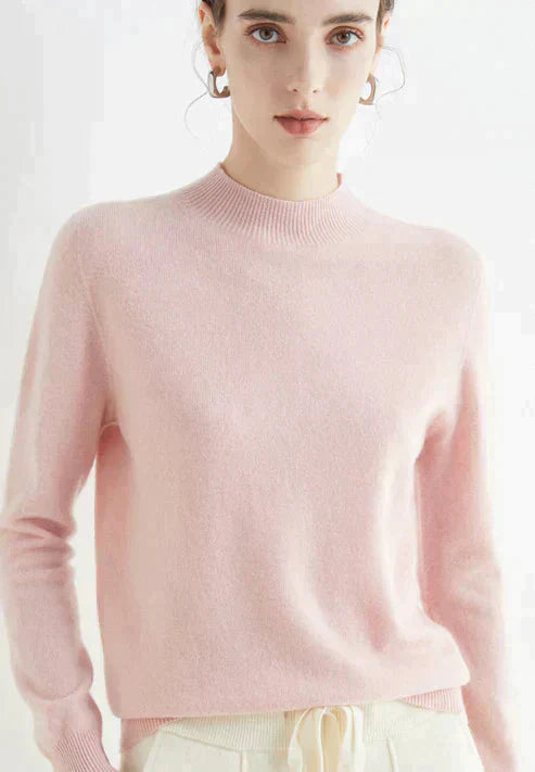 Casual Women's Sweater - Livia-Pink-M-State of Style