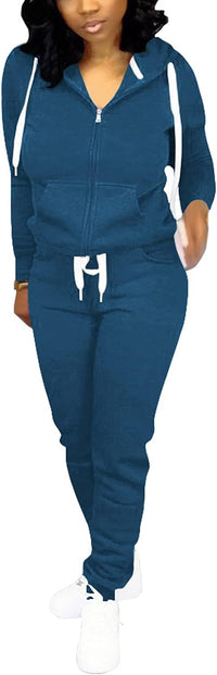 Casual Women's Tracksuit - Mia-Olive green-S-State of Style