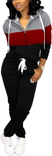 Casual Women's Tracksuit - Mia-Olive green-S-State of Style