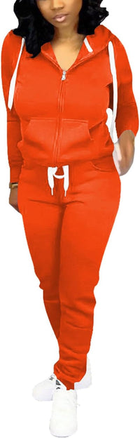 Casual Women's Tracksuit - Mia-Olive green-S-State of Style