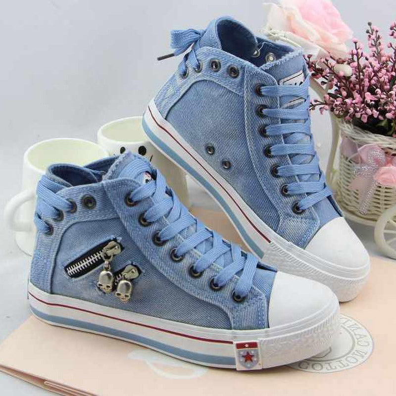 Casual Women's Walking Shoes-Dark Blue-5-State of Style