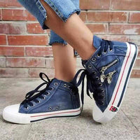Casual Women's Walking Shoes-Dark Blue-5-State of Style