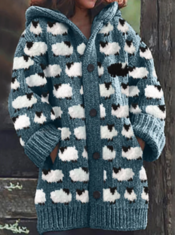 Casual Women's Winter Coat - Isla-Blue-S-State of Style