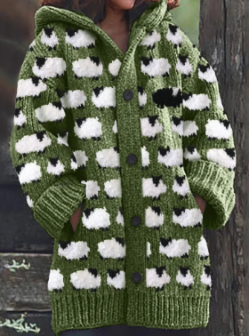Casual Women's Winter Jacket - Isla-Green-S-State of Style