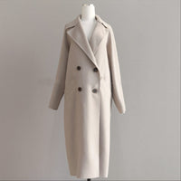 Casual Wool Ladies Jacket - Isabella-Beige-S-State of Style