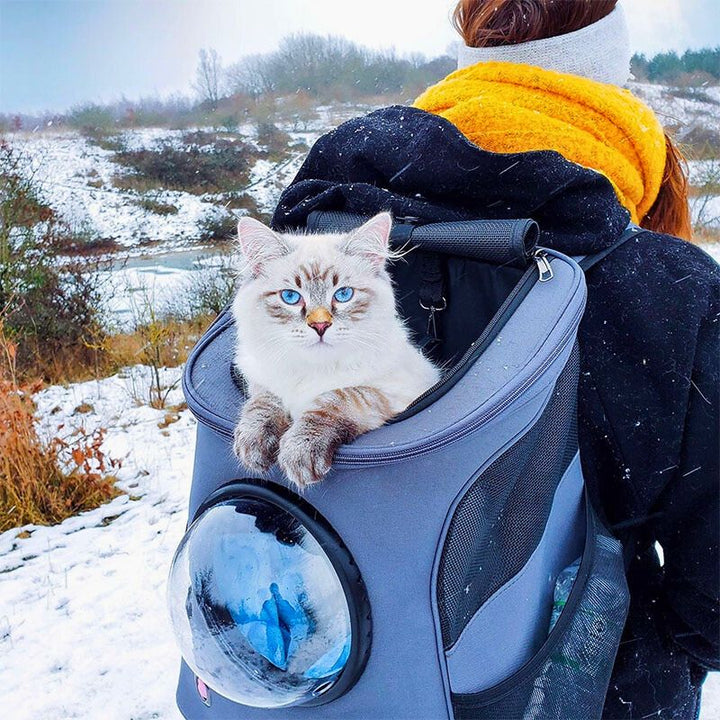 Cat Carrier - CatTrekker-Beige-State of Style