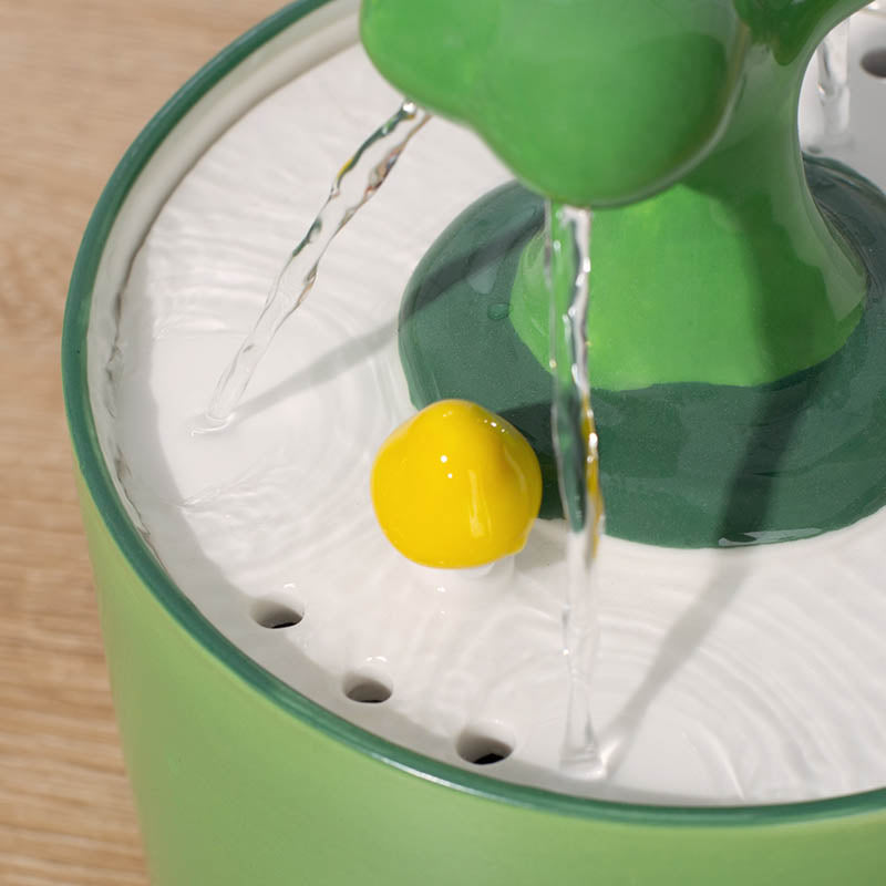 Cat Fountain - SpringFlow™-1000ml-Green-State of Style