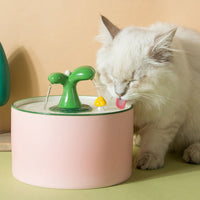 Cat Fountain - SpringFlow™-1500ml-Pink-State of Style