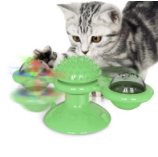 Cat Windmill Scratching and Play Station - TwirlPaws-Green-State of Style