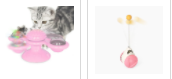 Cat Windmill Scratching and Play Station - TwirlPaws-Yellow-State of Style