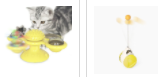 Cat Windmill Scratching and Play Station - TwirlPaws-Yellow-State of Style