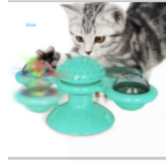 Cat Windmill Scratching and Play Station - TwirlPaws-Yellow-State of Style