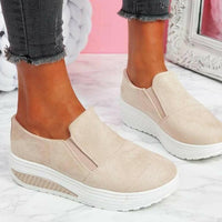CathelineSneaks I Sporty sneakers for women-Beige-3.0-State of Style