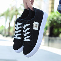 CatootjesSneaks I Low-Cut Sneakers for Women-Black-3.0-State of Style