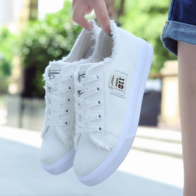 CatootjesSneaks I Low-Cut Sneakers for Women-White-3.0-State of Style