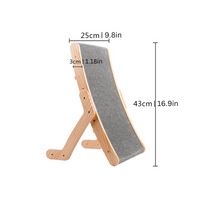 Cats Scratched - Luna-Bed frame with Scratching Board-State of Style