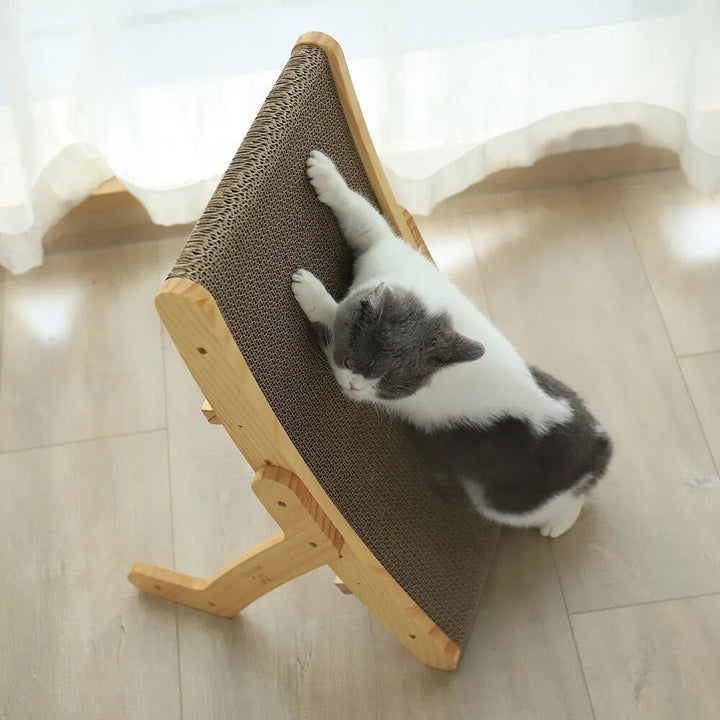 Cats Scratched - Luna-Bed frame with Scratching Board-State of Style