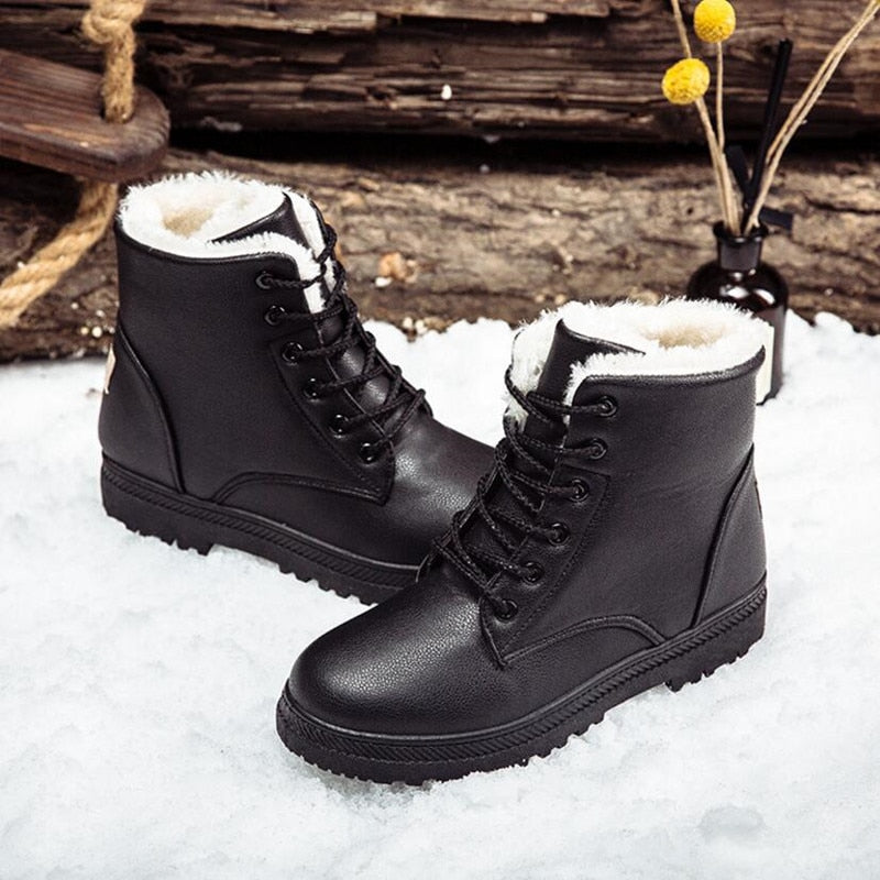 CatuutjeBoots I Leather-Lined Boots for Women-Black-3.5-State of Style