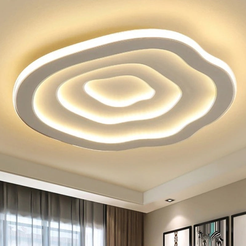 Ceiling Acrylic Lamp with Warm & White LED Light - Auralis-Warm-40 cm-State of Style