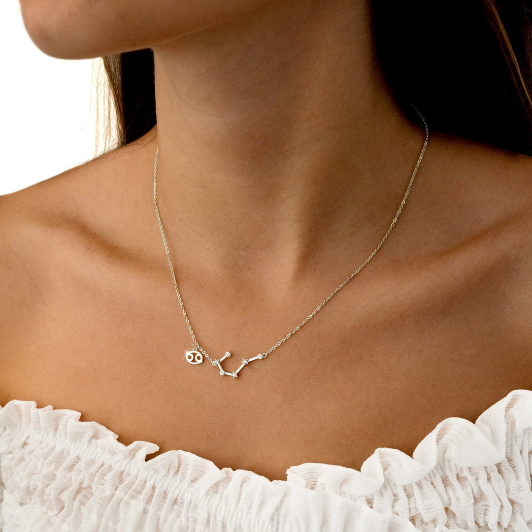 Celestia Zodiac Astrology Necklace – Celestia-Gold-Aquarius-State of Style