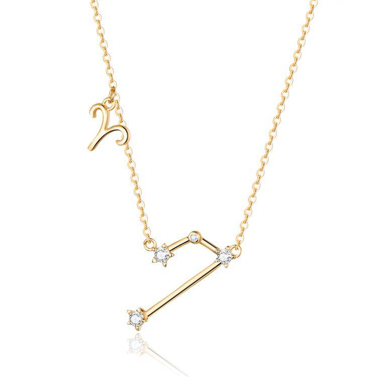 Celestia Zodiac Astrology Necklace – Celestia-Gold-Aries-State of Style