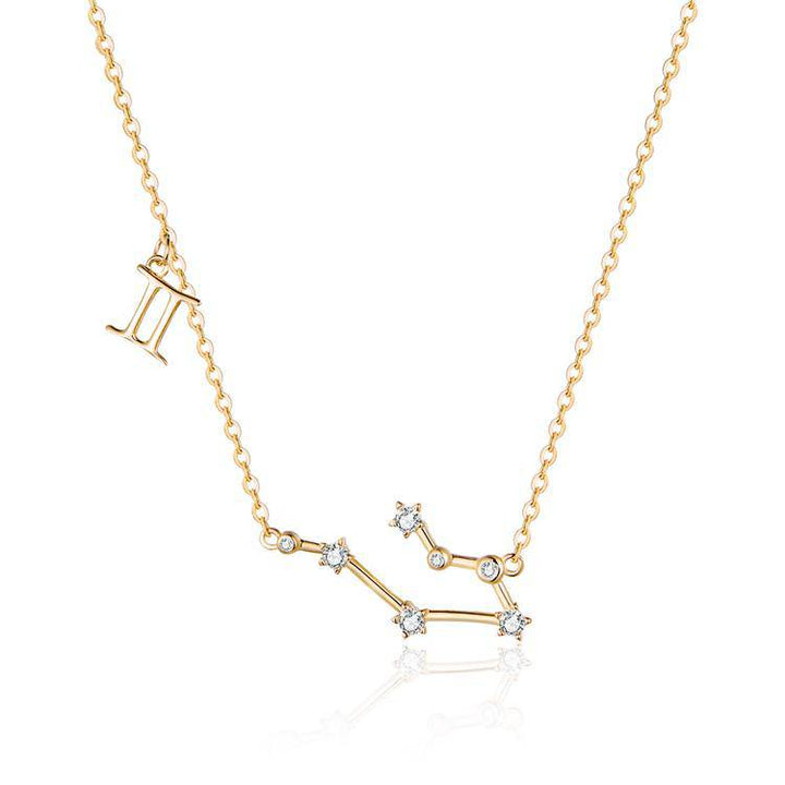 Celestia Zodiac Astrology Necklace – Celestia-Gold-Gemini-State of Style