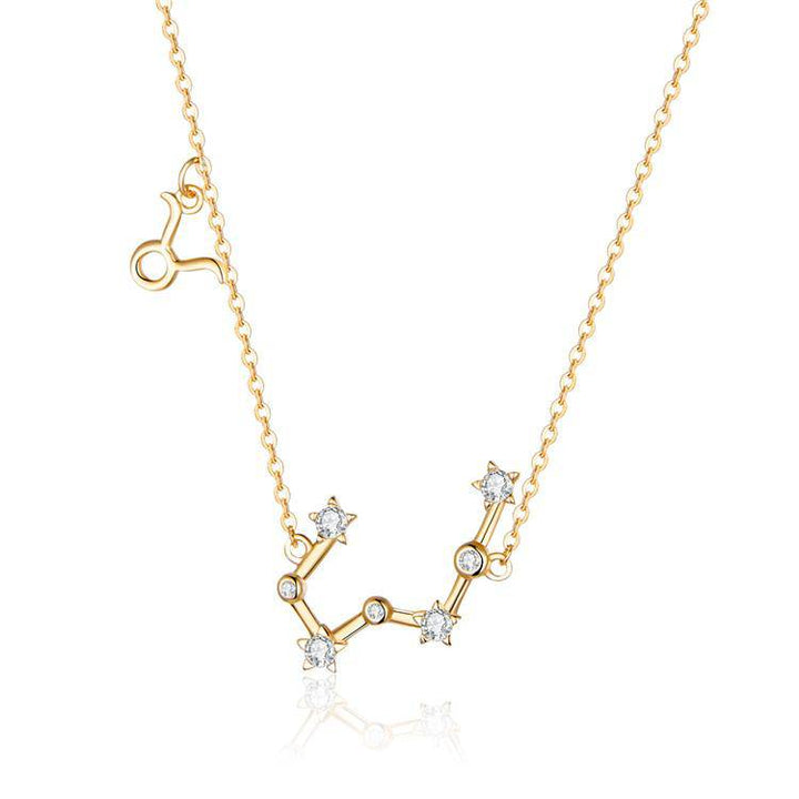 Celestia Zodiac Astrology Necklace – Celestia-Gold-Taurus-State of Style