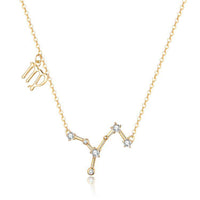 Celestia Zodiac Astrology Necklace – Celestia-Gold-Virgo-State of Style