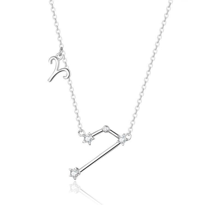 Celestia Zodiac Astrology Necklace – Celestia-Silver-Aries-State of Style