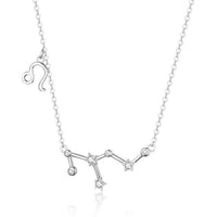Celestia Zodiac Astrology Necklace – Celestia-Silver-Leo-State of Style