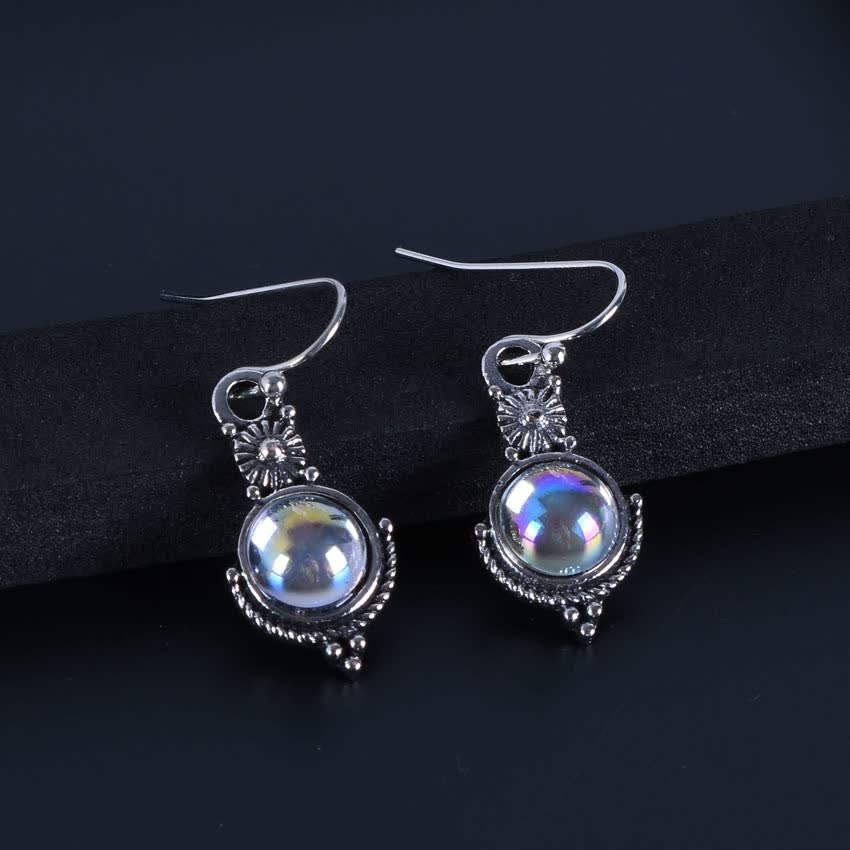 Celestial Moon Earring for Women-Purple-State of Style