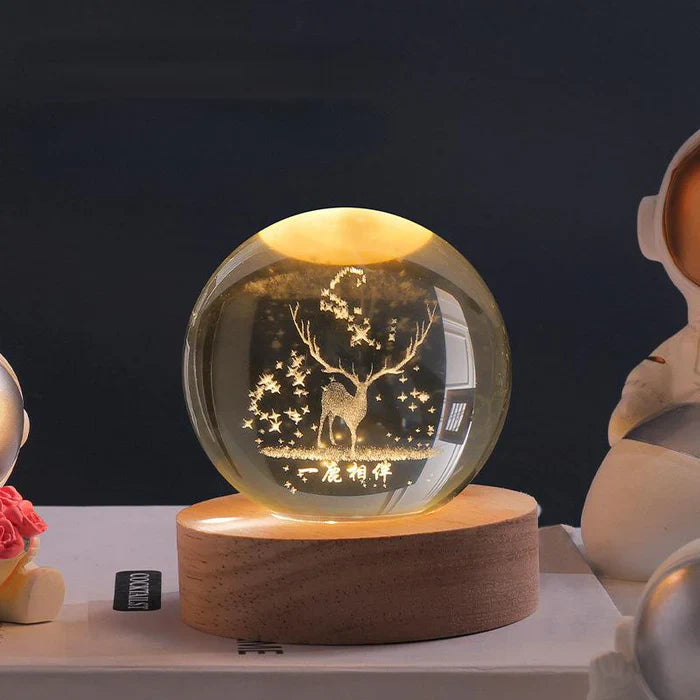 CelestialGlow Luminous Sphere-Reindeer-State of Style