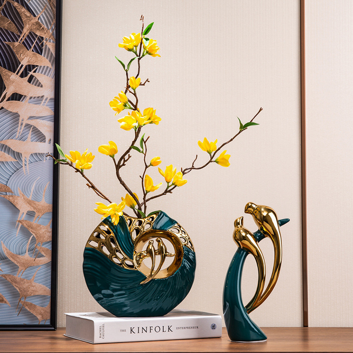 Ceramic Decoration - CeramiDuo-Vase-State of Style