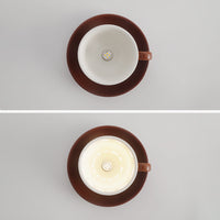 CeramiLux Morandi Coffee Cup Ceiling Light – CeramiLux-Yellow-State of Style