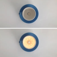 CeramiLux Morandi Coffee Cup Ceiling Light – CeramiLux-Yellow-State of Style