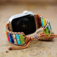 Chakra Apple Watch Strap - Elirion-Gold-State of Style
