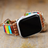 Chakra Apple Watch Strap - Elirion-Silver-State of Style