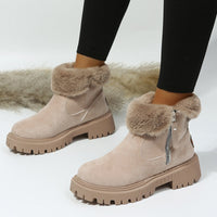 ChantelleBoots I Women's Wool-Lined Snow Boots-Black-4.5-State of Style