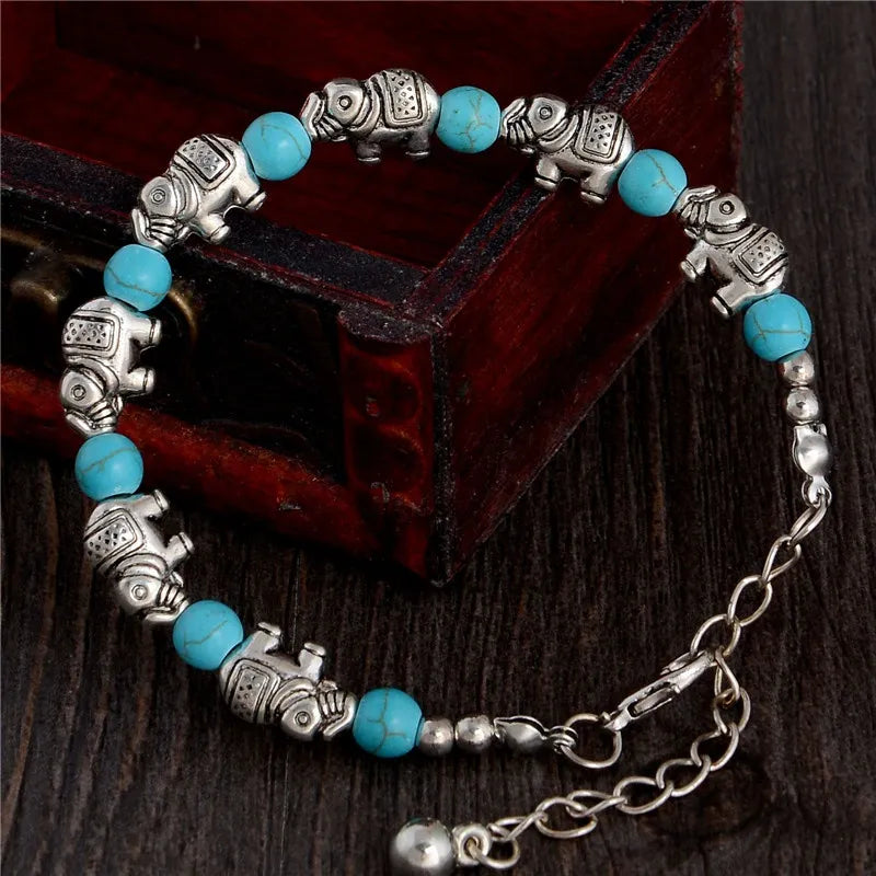 Charming Elephant Bracelet | Boho Jewellery-State of Style
