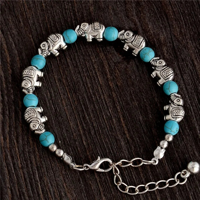 Charming Elephant Bracelet | Boho Jewellery-State of Style